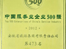 2012年度中國服務(wù)業(yè)企業(yè)500強(qiáng)